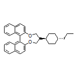 9-(trans-4-Propylcyclohexyl)-9,10-dihydro-8H-dinaphtho[2,1-f:1’,2’-h][1,5]dioxonine