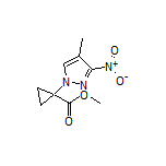 Methyl 1-(4-Methyl-3-nitro-1H-pyrazol-1-yl)cyclopropane-1-carboxylate
