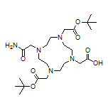 2-[7-(2-Amino-2-oxoethyl)-4,10-bis[2-(tert-butoxy)-2-oxoethyl]-1,4,7,10-tetraazacyclododecan-1-yl]acetic Acid