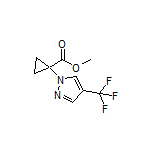 Methyl 1-[4-(Trifluoromethyl)-1H-pyrazol-1-yl]cyclopropane-1-carboxylate