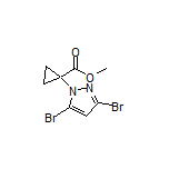 Methyl 1-(3,5-Dibromo-1H-pyrazol-1-yl)cyclopropane-1-carboxylate