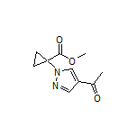 Methyl 1-(4-Acetyl-1H-pyrazol-1-yl)cyclopropane-1-carboxylate