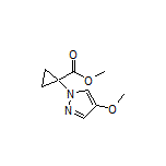 Methyl 1-(4-Methoxy-1H-pyrazol-1-yl)cyclopropane-1-carboxylate