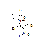 Methyl 1-(3,5-Dibromo-4-nitro-1H-pyrazol-1-yl)cyclopropane-1-carboxylate