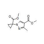 Methyl 1-[1-(Methoxycarbonyl)cyclopropyl]-3-methyl-1H-pyrazole-4-carboxylate