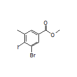 Methyl 3-Bromo-4-iodo-5-methylbenzoate