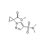 Methyl 1-(4-(N,N-Dimethylsulfamoyl)-1H-pyrazol-1-yl)cyclopropane-1-carboxylate