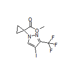 Methyl 1-[4-Iodo-3-(trifluoromethyl)-1H-pyrazol-1-yl]cyclopropane-1-carboxylate