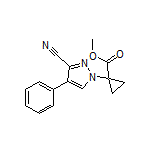 Methyl 1-(3-Cyano-4-phenyl-1H-pyrazol-1-yl)cyclopropane-1-carboxylate