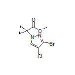 Methyl 1-(3-Bromo-4-chloro-1H-pyrazol-1-yl)cyclopropane-1-carboxylate