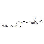 3-[4-(3-Aminopropyl)piperazin-1-yl]-N-Boc-propan-1-amine