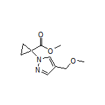 Methyl 1-[4-(Methoxymethyl)-1H-pyrazol-1-yl]cyclopropane-1-carboxylate