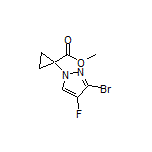 Methyl 1-(3-Bromo-4-fluoro-1H-pyrazol-1-yl)cyclopropane-1-carboxylate