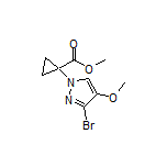 Methyl 1-(3-Bromo-4-methoxy-1H-pyrazol-1-yl)cyclopropane-1-carboxylate