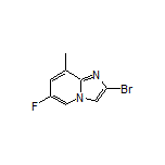 2-Bromo-6-fluoro-8-methylimidazo[1,2-a]pyridine