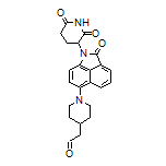 2-[1-[1-(2,6-Dioxo-3-piperidyl)-2-oxo-1,2-dihydrobenzo[cd]indol-6-yl]piperidin-4-yl]acetaldehyde