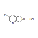 3-Chloro-6,7-dihydro-5H-pyrrolo[3,4-b]pyridine Hydrochloride