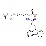 N6-Boc-N2-Fmoc-D-lysine Methyl Ester