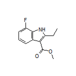 Methyl 2-Ethyl-7-fluoro-1H-indole-3-carboxylate
