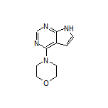 4-[7H-Pyrrolo[2,3-d]pyrimidin-4-yl]morpholine