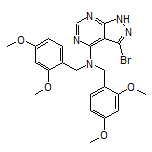 3-Bromo-N,N-bis(2,4-dimethoxybenzyl)-1H-pyrazolo[3,4-d]pyrimidin-4-amine