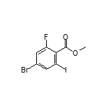 Methyl 4-Bromo-2-fluoro-6-iodobenzoate