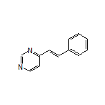 (E)-4-Styrylpyrimidine