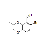 6-Bromo-2-ethoxy-3-methoxybenzaldehyde