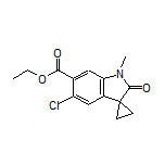 Ethyl 5’-Chloro-1’-methyl-2’-oxospiro[cyclopropane-1,3’-indoline]-6’-carboxylate