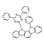 11-(4,6-Diphenyl-1,3,5-triazin-2-yl)-12-phenyl-11,12-dihydroindolo[2,3-a]carbazole