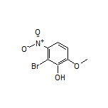 2-Bromo-6-methoxy-3-nitrophenol