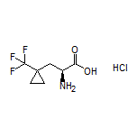 (S)-2-Amino-3-[1-(trifluoromethyl)cyclopropyl]propanoic Acid Hydrochloride