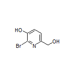 2-Bromo-6-(hydroxymethyl)pyridin-3-ol