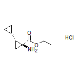 Ethyl (1R,2S)-2-Amino-[1,1’-bi(cyclopropane)]-2-carboxylate Hydrochloride