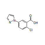 2-Chloro-5-(1H-pyrazol-1-yl)benzoic Acid