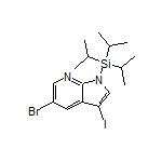 5-Bromo-3-iodo-1-(triisopropylsilyl)-1H-pyrrolo[2,3-b]pyridine