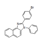 2-(4-Bromophenyl)-3-phenyl-3H-naphtho[1,2-d]imidazole