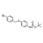 N-Boc-4-[(4-bromobenzyl)oxy]aniline