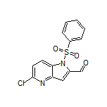 5-Chloro-1-(phenylsulfonyl)-1H-pyrrolo[3,2-b]pyridine-2-carbaldehyde