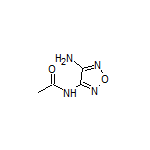 N-(4-Amino-1,2,5-oxadiazol-3-yl)acetamide