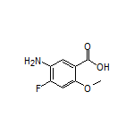 5-Amino-4-fluoro-2-methoxybenzoic Acid