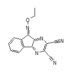 9-(Ethoxyimino)-9H-indeno[1,2-b]pyrazine-2,3-dicarbonitrile