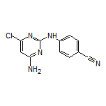 4-[(4-Amino-6-chloropyrimidin-2-yl)amino]benzonitrile