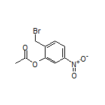 2-(Bromomethyl)-5-nitrophenyl Acetate