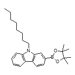 (9-Octyl-9H-carbazol-2-yl)boronic Acid Pinacol Ester