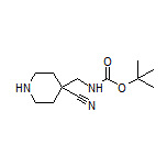 4-[(Boc-amino)methyl]piperidine-4-carbonitrile