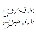 (1R,2R)-N-Boc-2-(3,4-dimethoxyphenyl)-2-fluorocyclopropanamine