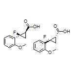 rel-(1R,2R)-2-Fluoro-2-(2-methoxyphenyl)cyclopropanecarboxylic Acid