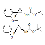 rel-(1S,2S)-N-Boc-2-fluoro-2-(2-methoxyphenyl)cyclopropanamine