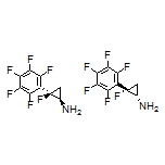rel-(1R,2R)-2-Fluoro-2-(perfluorophenyl)cyclopropanamine
